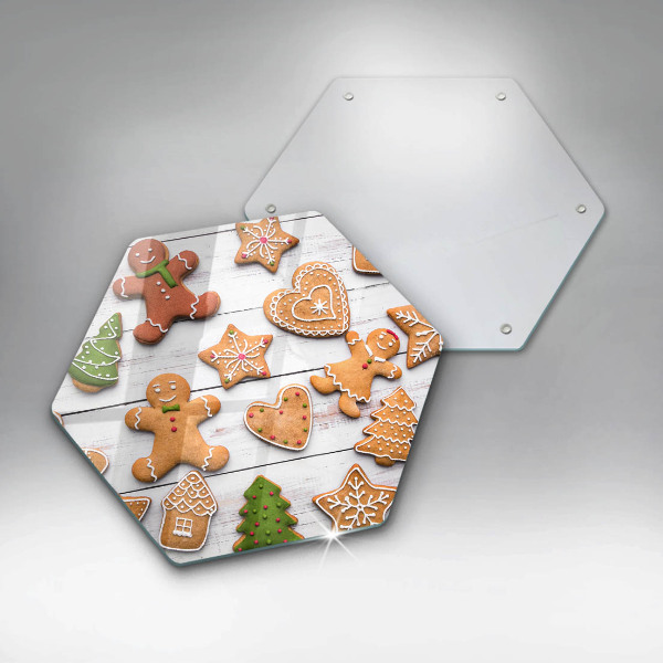 Chopping board Christmas gingerbread