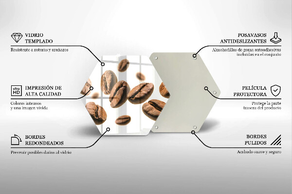 Chopping board Coffee beans