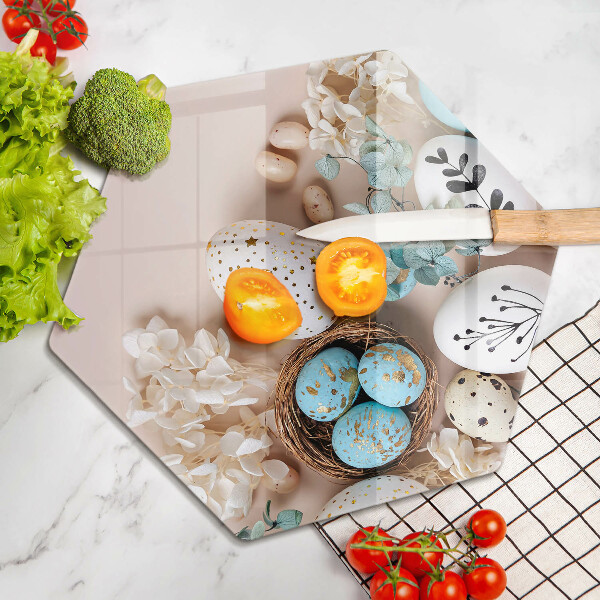 Chopping board Easter decorations