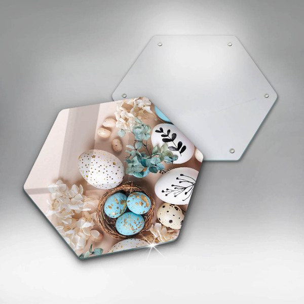 Chopping board Easter decorations