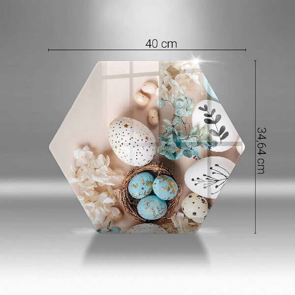 Chopping board Easter decorations