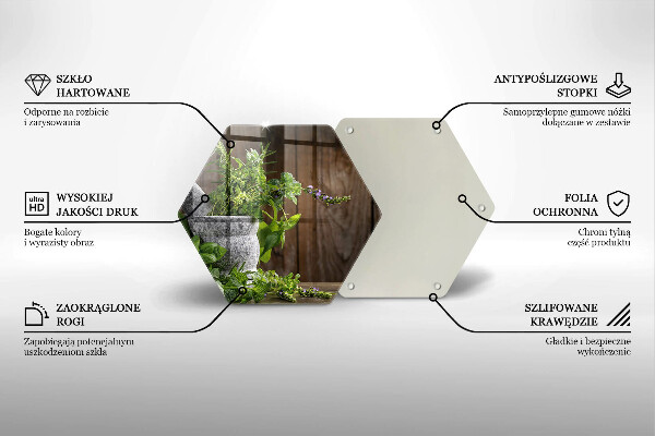 Chopping board Green herbs