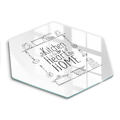 Chopping board Inscription, sentence