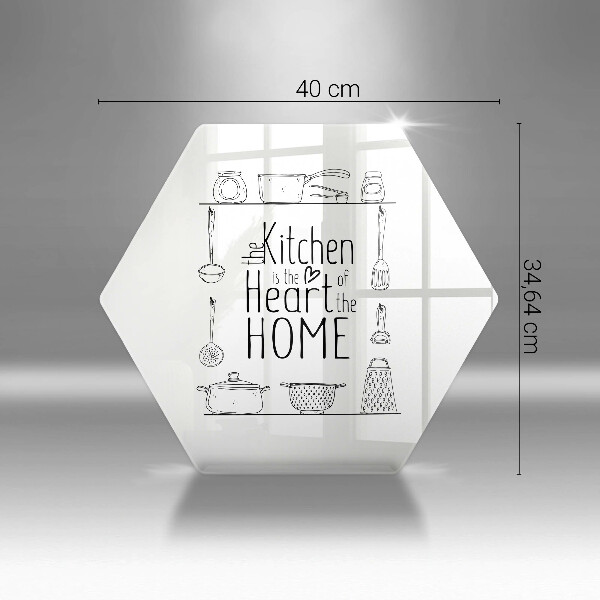 Chopping board Inscription, sentence