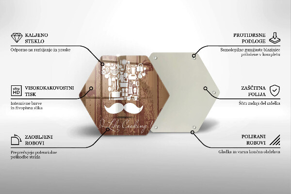 Chopping board Inscription and like cooking