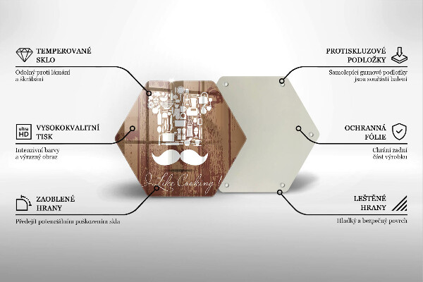 Chopping board Inscription and like cooking