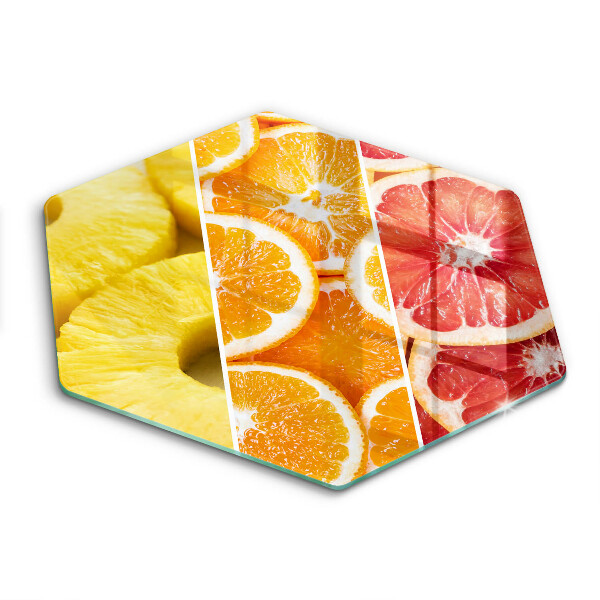 Chopping board Colorful fruits