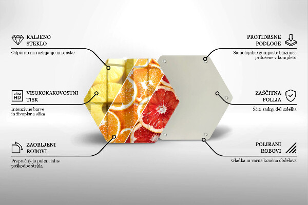 Chopping board Colorful fruits