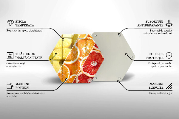 Chopping board Colorful fruits