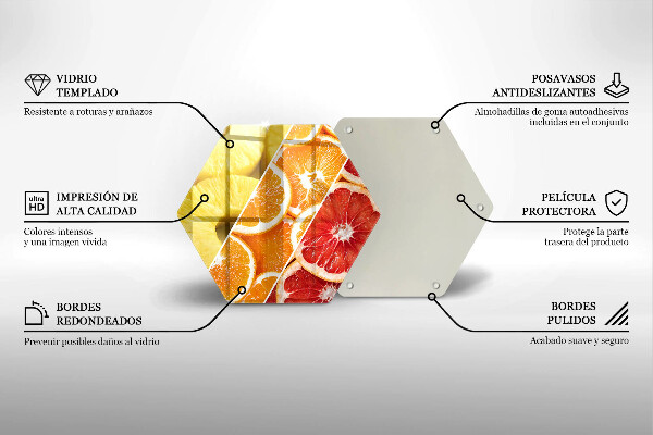 Chopping board Colorful fruits