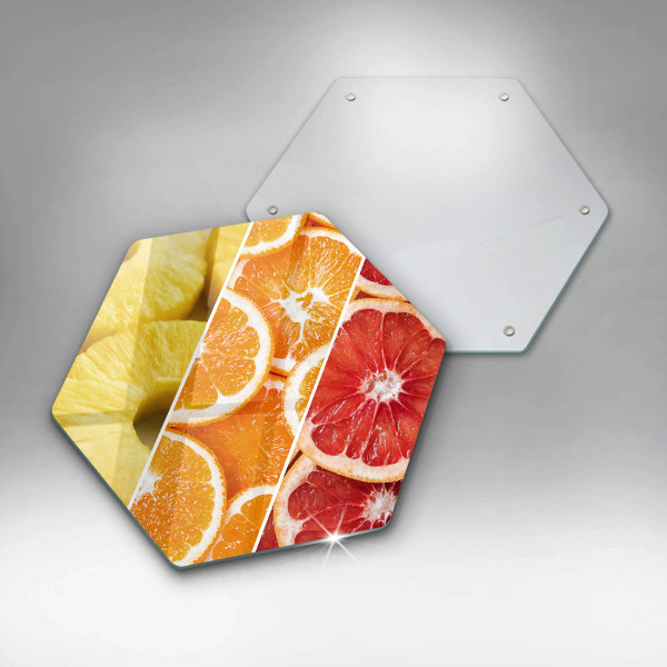 Chopping board Colorful fruits