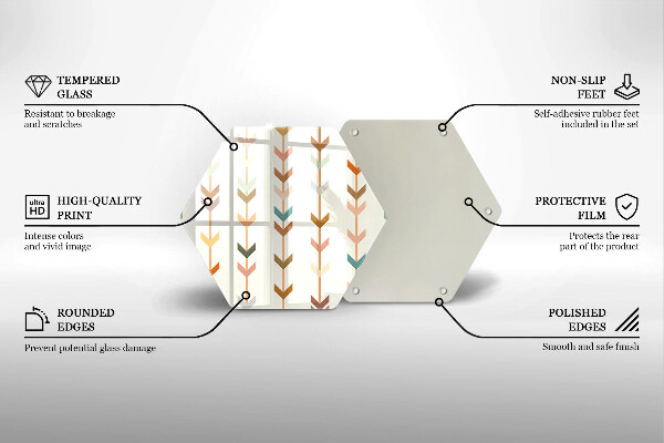 Chopping board Geometric elements