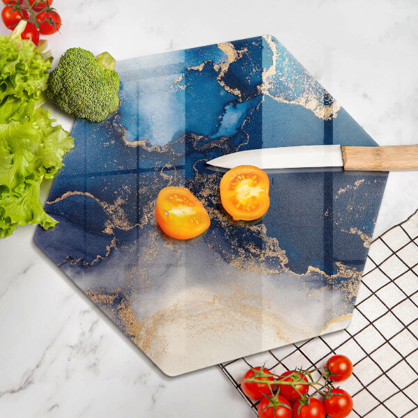 Chopping board Marble abstraction