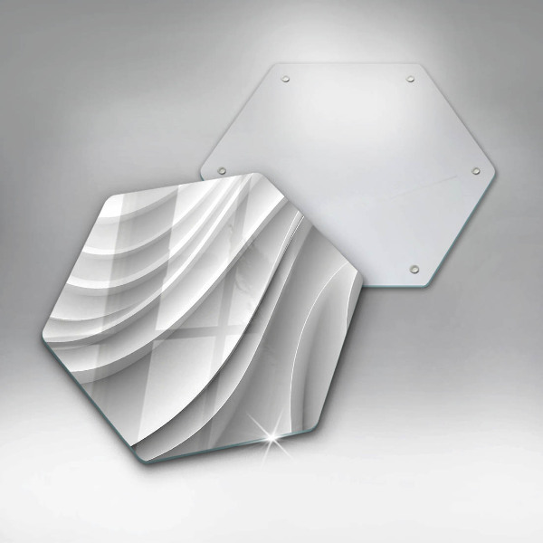 Chopping board Geometric lines