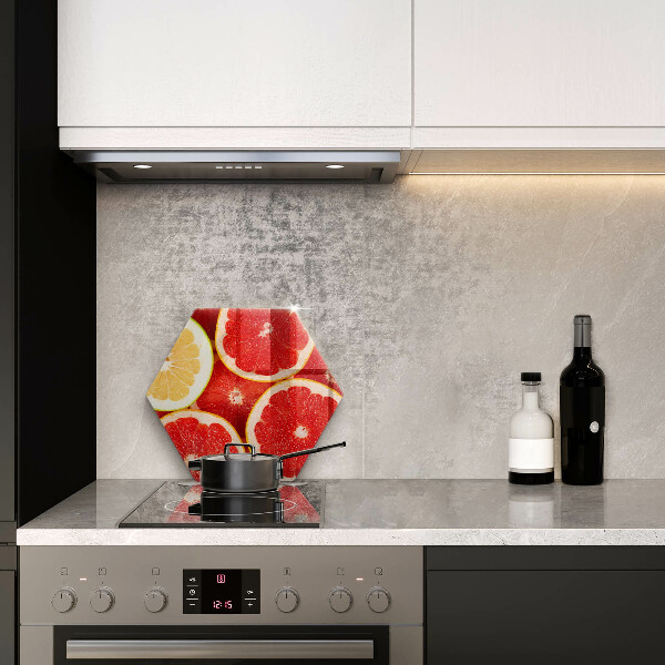 Chopping board Grapefruit slices