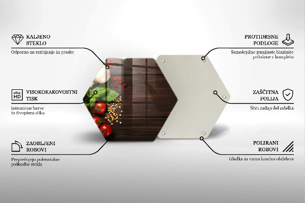 Chopping board Vegetables on the table