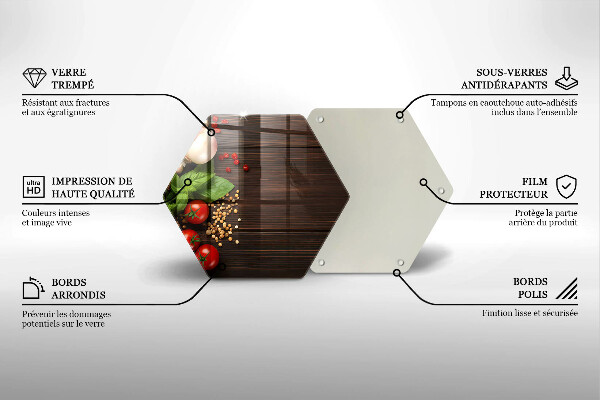 Chopping board Vegetables on the table