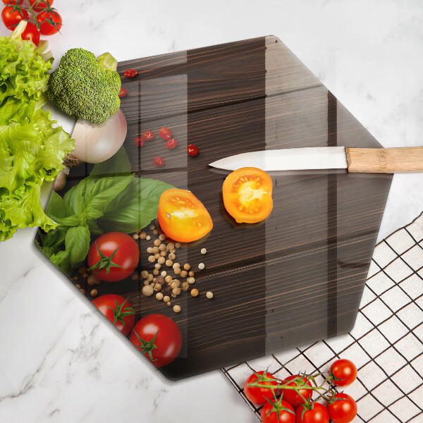 Chopping board Vegetables on the table