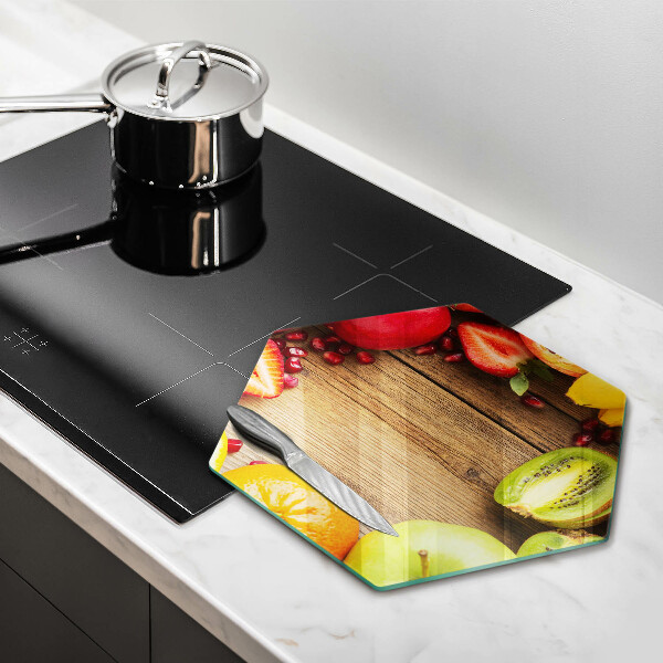 Chopping board Fresh fruit