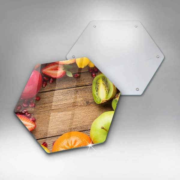 Chopping board Fresh fruit