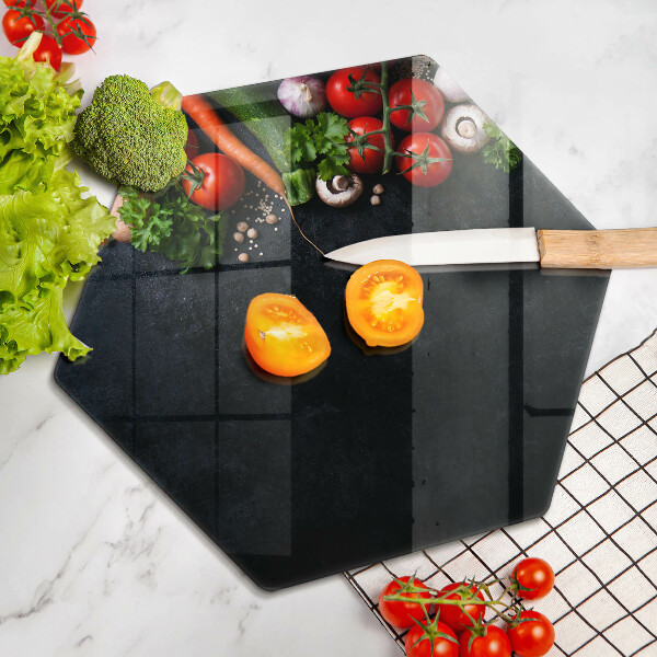 Chopping board Colorful vegetables