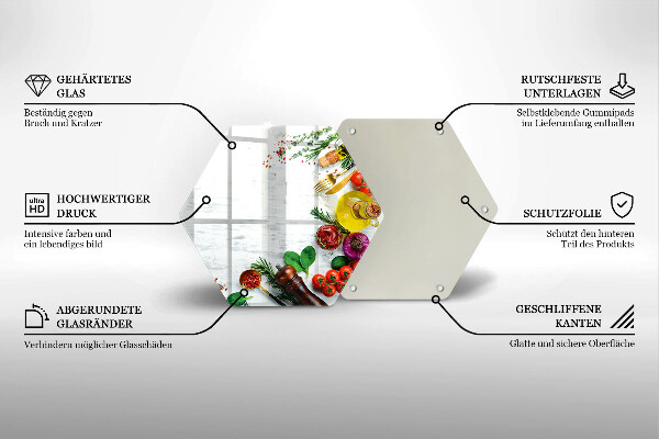 Chopping board Vegetables and spices