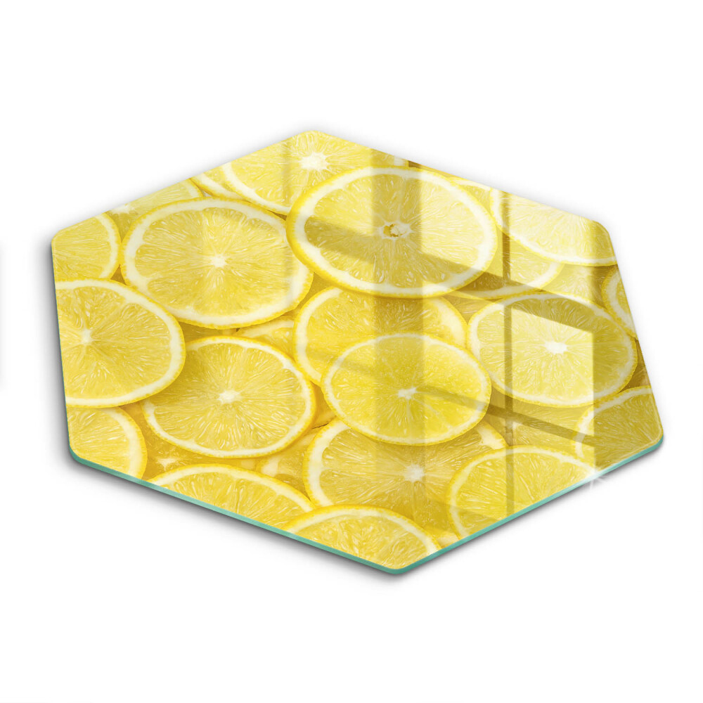 Glass worktop saver Lemon fruit