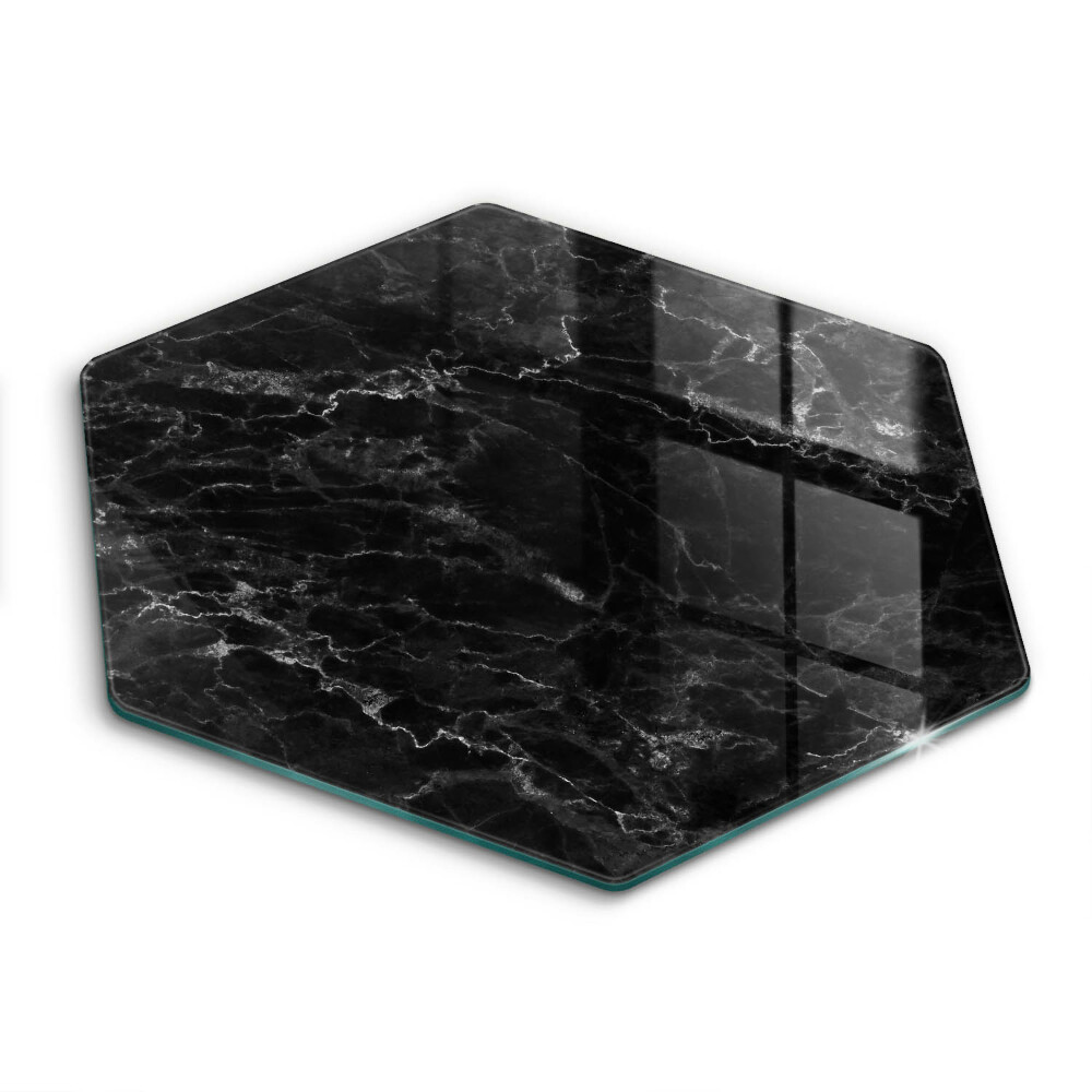 Glass worktop saver Elegant marble