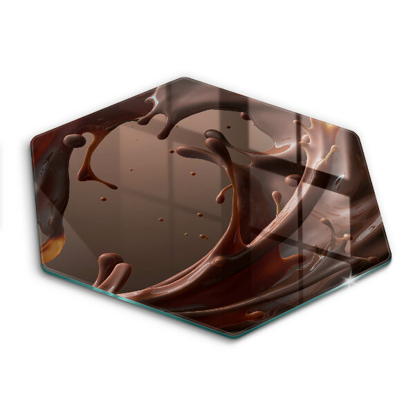 Chopping board Liquid chocolate