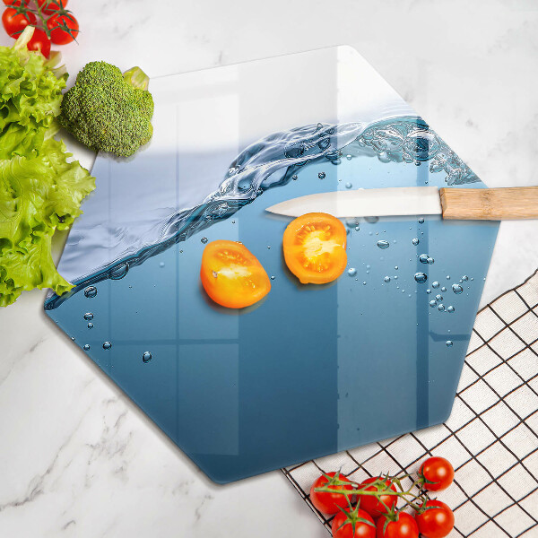 Chopping board Blue water