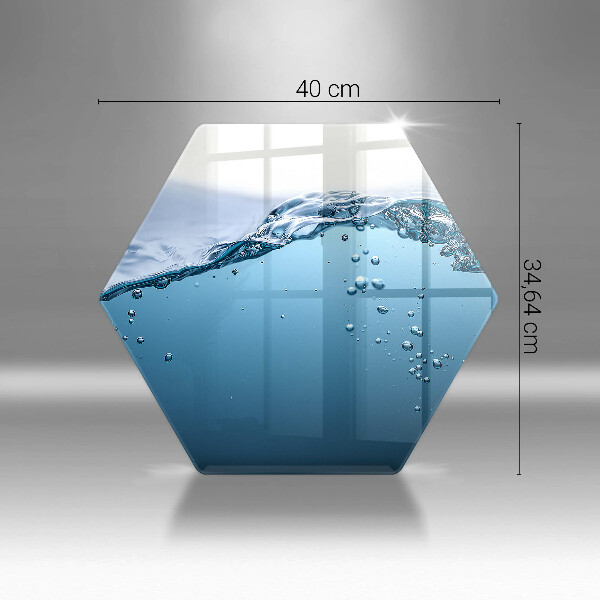 Chopping board Blue water