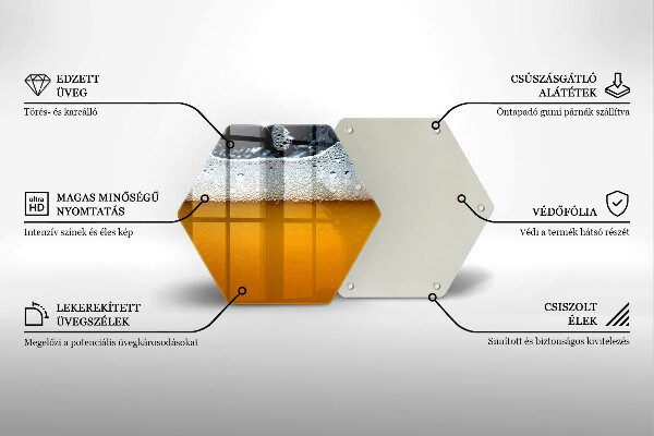 Chopping board Beer drink foam