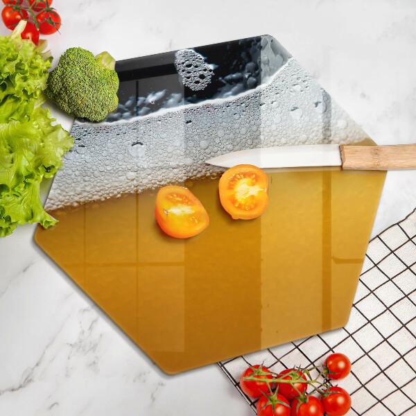 Chopping board Beer drink foam