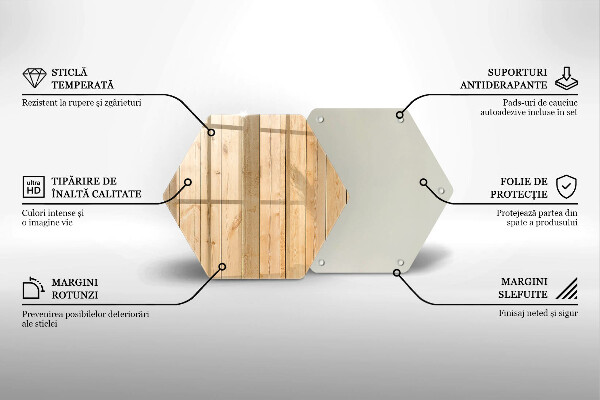 Chopping board Delicate wooden boards