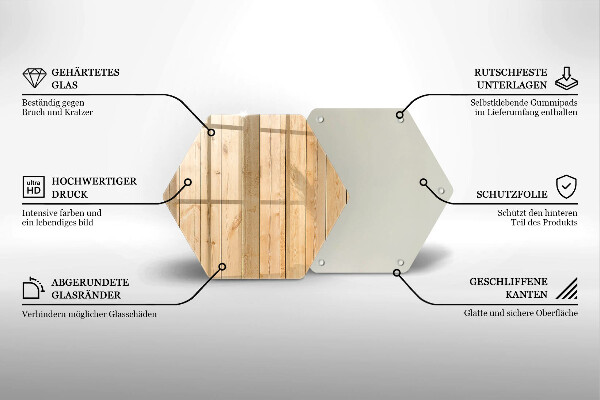 Chopping board Delicate wooden boards