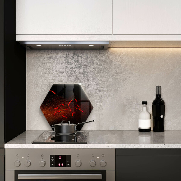 Chopping board Hot chili peppers