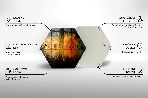 Chopping board Colorful spices