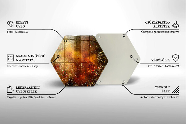 Chopping board Colorful spices