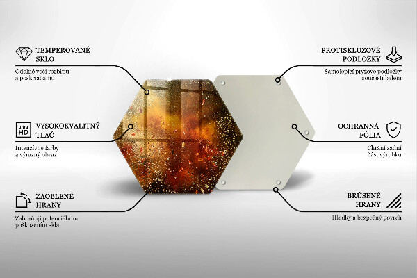 Chopping board Colorful spices