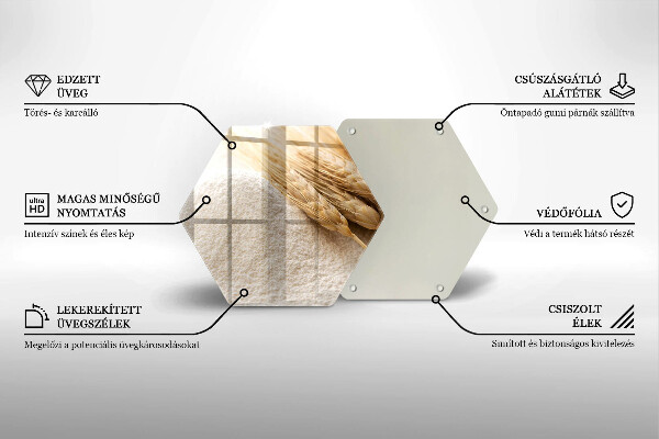 Chopping board Flour and cereals