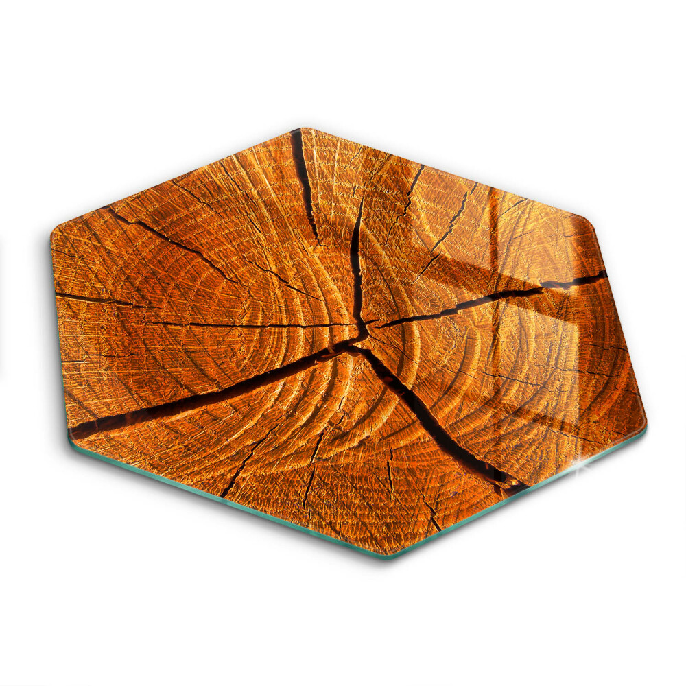 Chopping board Wood trunk structure