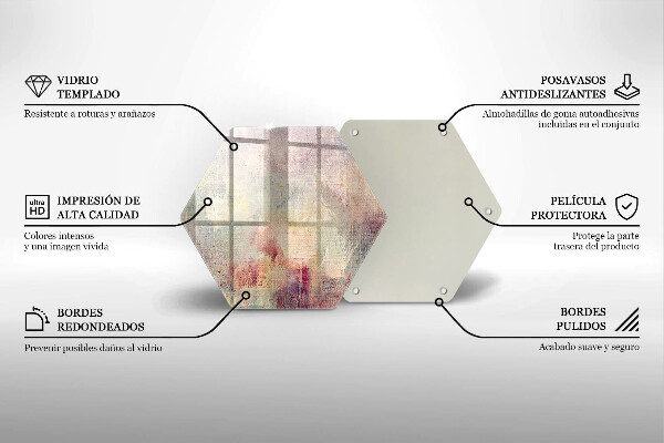 Glass chopping board Background of paint texture