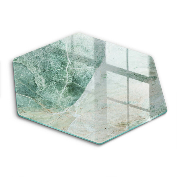 Chopping board glass Stone structure