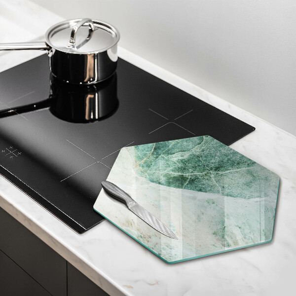 Chopping board glass Stone structure