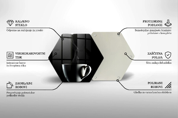 Chopping board A cup of tea