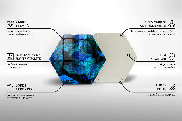 Chopping board Jungle vegetation leaves