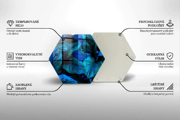 Chopping board Jungle vegetation leaves