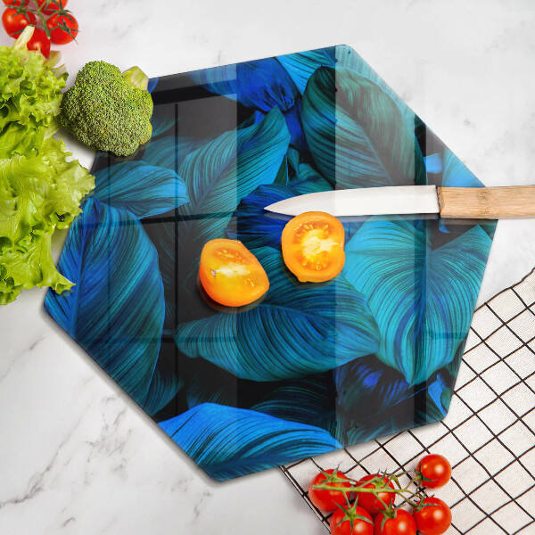 Chopping board Jungle vegetation leaves