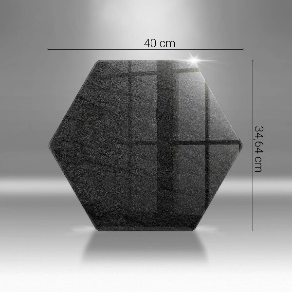 Glass worktop saver Texture stone