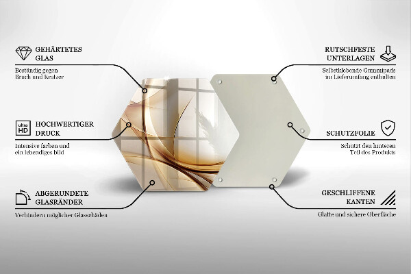 Chopping board Abstraction shapes